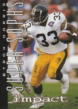 Bam Morris Pittsburgh Steelers 1995 SkyBox Impact NFL Super Sophs Impact #167